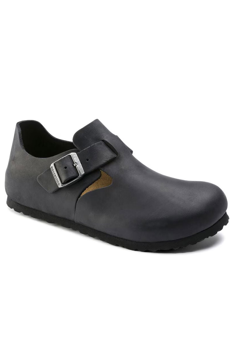 BIRKENSTOCK HERITAGE LONDON oiled leather black