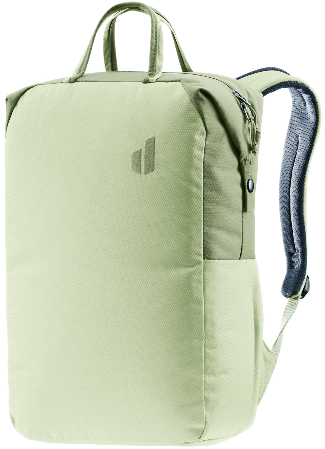 DEUTER VISTA Lifestyle Recycled Backpack Κομψό σακίδιο πλάτης για την πόλη, για το γυμναστήριο ή για ένα weekend. Το εργονομικό σχήμα της επένδυσης πλάτης Deuter Airstripes αγκαλιάζει απαλά την πλάτη, ενώ τα κανάλια εξαερισμού δημιουργούν καλή ροή αέρα. Με εύχρηστο σχεδιασμό με φόρτωση από πάνω για γρήγορη πρόσβαση στον κυρίως χώρο και με διάφορες θήκες στο εσωτερικό καθώς, αυτή η τσάντα προσφέρει πολλές επιλογές αποθήκευσης για καθημερινή χρήση.