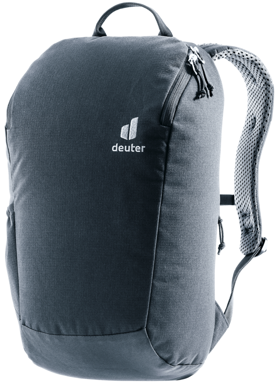 DEUTER STEPOUT 16 Lifestyle Recycled Backpack Με διάτρητους, εργονομικά διαμορφωμένους ιμάντες ώμου και με τη μειωμένη επιφάνεια επαφής του συστήματος πλάτης Airstripes της deuter, τα ξεχωριστά χαρακτηριστικά του Stepout είναι ο αερισμός και η άνεση μεταφοράς. Ένα μεγάλο άνοιγμα με φερμουάρ σε σχήμα U στο πάνω μέρος, μια τσέπη για κινητό τηλέφωνο στο πλάι, δίπλα στην πλάτη, και οι ελαστικές πλαϊνές τσέπες επιτρέπουν την γρήγορη πρόσβαση σε σημαντικά αντικείμενα. Στο εσωτερικό υπάρχει μια θήκη για έγγραφα και μια θήκη για φορητό υπολογιστή για πιο οργανωμένη συσκευασία. Το ύφασμα χωρίς PFC αυτού του προϊόντος bluesign® με πιστοποίηση Green Button είναι κατασκευασμένο από 100% ανακυκλωμένα μπουκάλια PET (20 μπουκάλια των 0,5 λίτρων) και σύμφωνα με τα πρότυπα bluesign®.