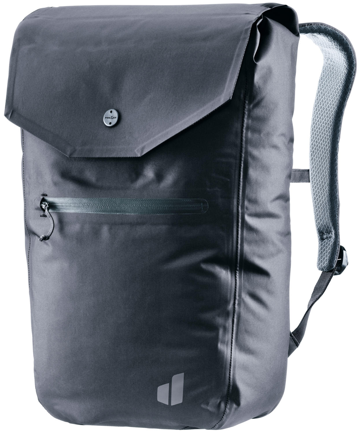 DEUTER DROUT 20 Lifestyle  Backpack Αυτό το αδιάβροχο σακίδιο καθημερινής χρήσης είναι κατασκευασμένο από ανθεκτικό υλικό, με θερμοκολλημένες αδιάβροχες ραφές και φερμουάρ με επικάλυψη TPU για να προστατεύει το περιεχόμενο από τη βροχή. Αυτό το πρακτικό σακίδιο top-loader (φόρτωση από πάνω) προσφέρει απλή και ασφαλή πρόσβαση χάρη στο μαγνητικό κούμπωμα Fidlock®. Ένας ευρύχωρος κύριος χώρος και μια αφαιρούμενη μονάδα οργάνωσης προσφέρουν άφθονο χώρο για εξοπλισμό εργασίας, όπως φορητό υπολογιστή, σημειωματάρια και χαρτιά.