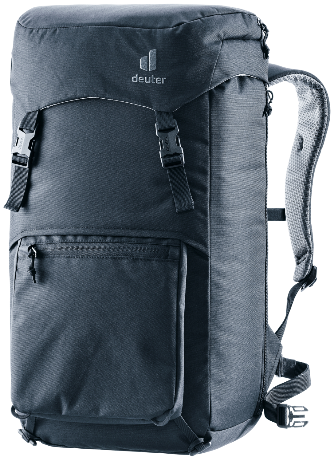 DEUTER WALKER 24 Lifestyle Backpack Το σακίδιο πλάτης DEUTER Walker 24 συνδιάζει στυλ και λειτουργικότητα. Είναι το ιδανικό σακίδιο για την πόλη, τη δουλειά, το πανεπιστήμιο ή μικρές εξορμήσεις. Με χωρητικότητα 24 λίτρων προσφέρει αρκετό χώρο χωρίς να γίνεται βαρύ ή ογκώδες. Διαθέτει μια αποσπώμενη μπροστινή τσέπη που κλείνει με φερμουάρ για να δημιουργήσει μια ξεχωριστή τσάντα χιαστί. Μια θήκη στο καπάκι έχει χώρο για μικρότερα αντικείμενα και μπορεί επίσης να χρησιμοποιηθεί για να φυλάξετε ένα μπουφάν από κάτω. Η θήκη για φορητό υπολογιστή είναι προσβάσιμη μέσω ενός πλευρικού ανοίγματος που ασφαλίζει με φερμουάρ αυτόματου κλειδώματος για την αποτροπή ανεπιθύμητης πρόσβασης. Διαθέτει ειδικό σύστημα πλάτης Airstripes που προσφέρει εξαιρετικό αερισμό και άνεση στην πλάτη, ώστε να αποφεύγεις τον ιδρώτα ακόμη και σε ζεστές συνθήκες, θήκη για laptop 17'', μικροαντικείμενα αλλά και για έγγραφα ή φακέλους. Είτε χρειάζεσαι ένα πρακτικό σακίδιο για καθημερινή χρήση είτε για εκδρομές το Deuter Walker 24 σου δίνει άνεση, λειτουργικότητα και αντοχή.