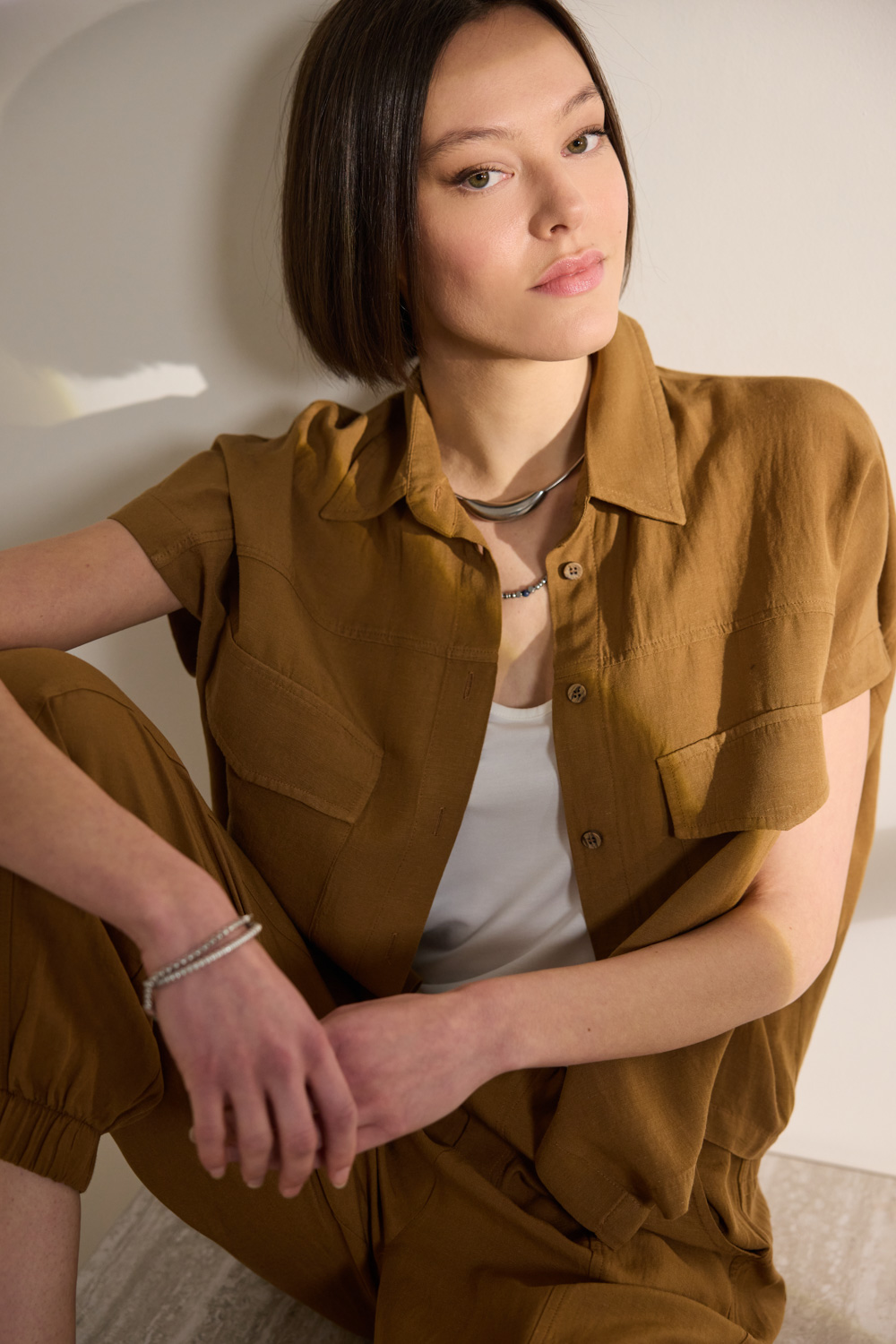 "GORDON_1" cropped πουκάμισο Namaste