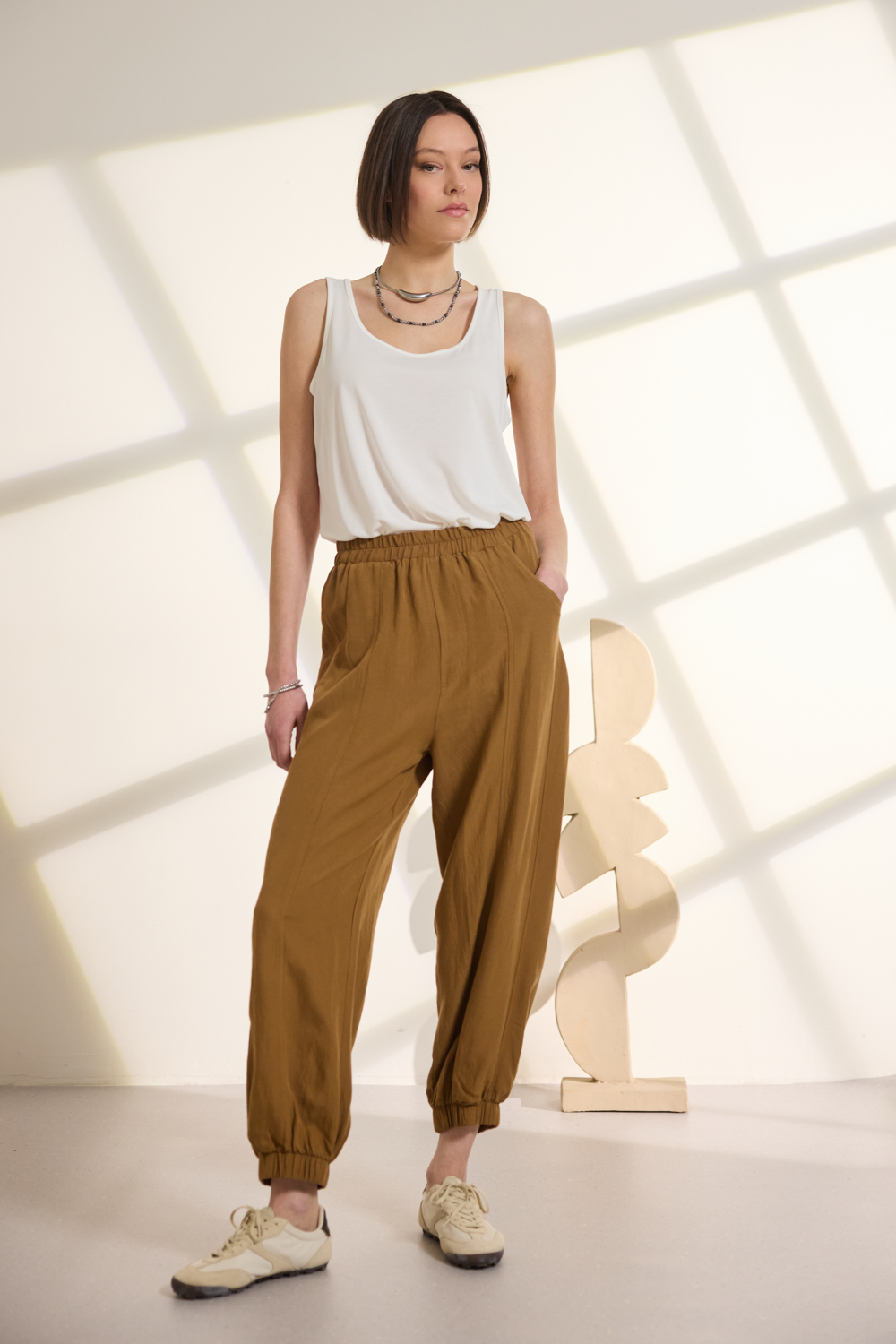 "MORROW" παντελόνι ψηλόμεσο Namaste