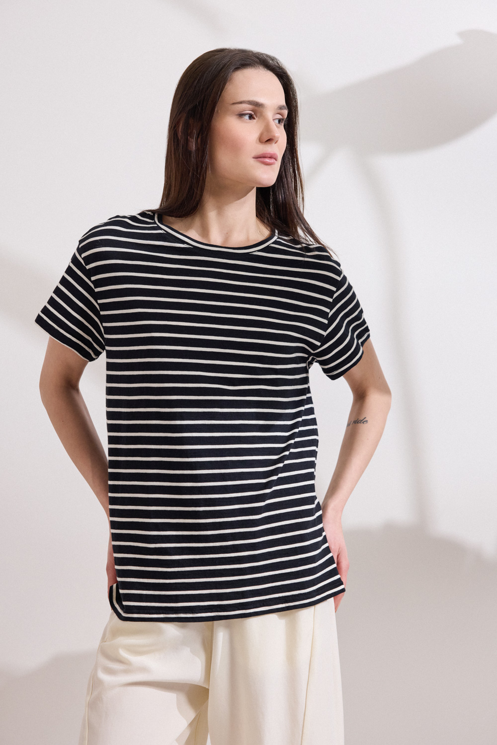 "SONNY" μπλούζα jersey ασύμμετρη Namaste