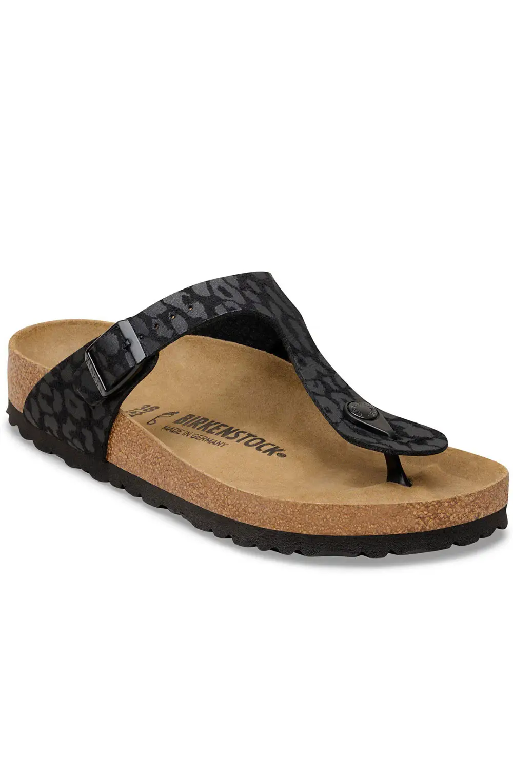 Το BIRKENSTOCK Gizeh έχει έναν μινιμαλιστικό σχεδιασμό με μέγιστη άνεση και στυλ. Σε νέο animal Leo print. Ολοκληρωμένο με κλασικά σχεδιαστικά στοιχεία BIRKENSTOCK, όπως ο ανατομικός πάτος από φελό με προσαρμοσμένη υποστήριξη στο πόδι. Ανατομικά διαμορφωμένος πάτος από φελλό-λάτεξ Επάνω μέρος: συνθετικό υλικό Επένδυση πάτου: σουέτ Σόλα: EVA Κατασκευασμένο στη Γερμανία Regular/Wide fit. Διαθέσιμο άμεσα στο φυσικό κατάστημα YELLOW BUTTON Χρεμωνίδου & Δαμάρεως 61 Παγκράτι και Γρ. Αυξεντίου 122 Ιλίσια ή σε 1-3 ημέρες δωρεάν αποστολή στον χώρο σας σας.